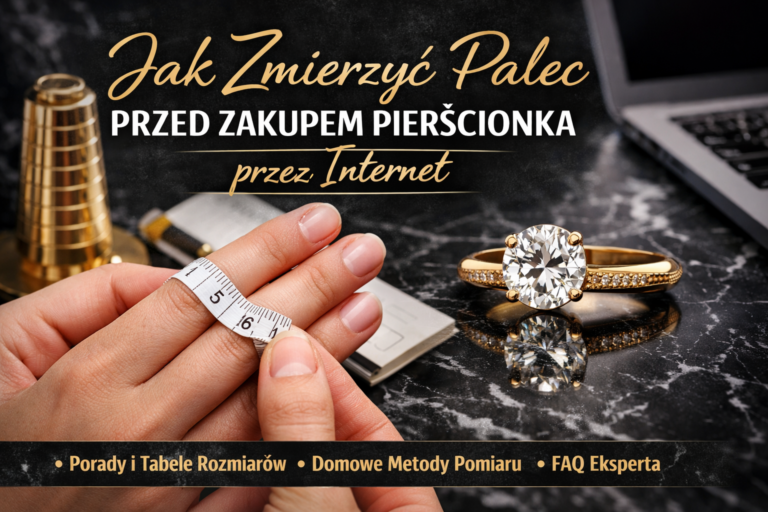 Jak Dobrze Zmierzyć Palec Przed Zakupem Pierścionka Przez Internet