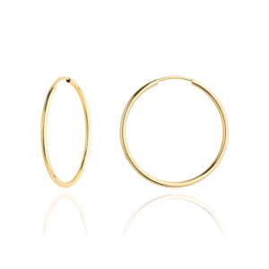 Kolczyki koła super lekkie 3,5cm