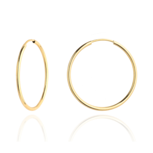 Kolczyki koła super lekkie 4,5cm