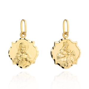 Medalik złoty szkaplerz