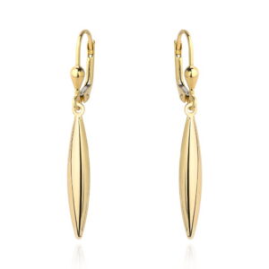 Kolczyki złote sople