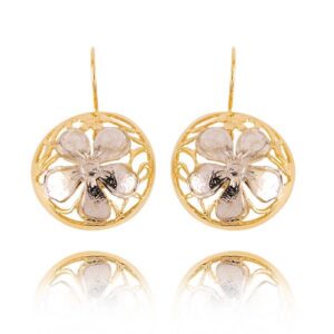 Delikatne kolczyki idealne do codziennej i wieczorowej stylizacji.