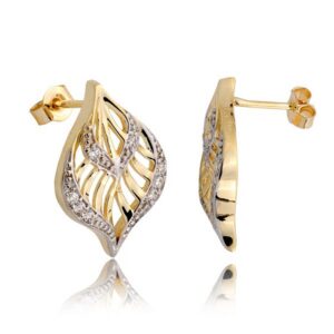 Delikatne kolczyki idealne do codziennej i wieczorowej stylizacji.