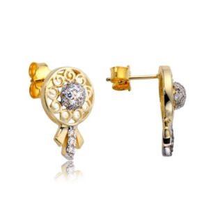 Delikatne kolczyki idealne do codziennej i wieczorowej stylizacji.