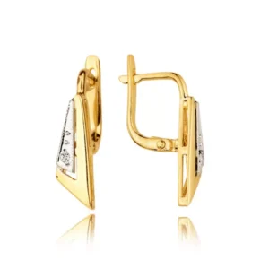 Delikatne kolczyki idealne do codziennej i wieczorowej stylizacji.