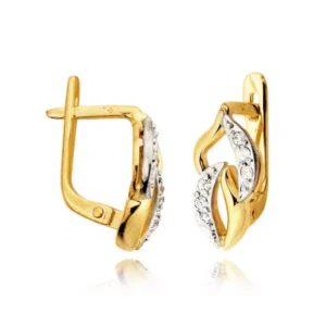 Subtelne kolczyki stworzone z myślą o komforcie noszenia.