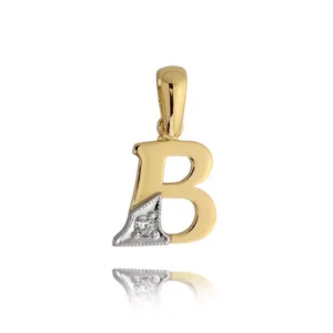 Złota literka w luksusowym wydaniu.