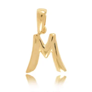 Literka ze złota jako elegancki prezent.