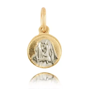 Złoty krzyżyk klasyczny.