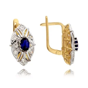 Delikatne kolczyki idealne do codziennej i wieczorowej stylizacji.