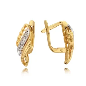 Subtelne kolczyki stworzone z myślą o komforcie noszenia.