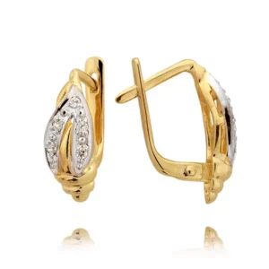 Kobieca biżuteria podkreślająca naturalny blask kamieni.