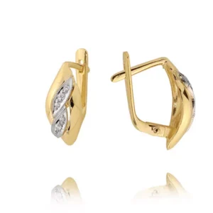 Delikatne kolczyki idealne do codziennej i wieczorowej stylizacji.