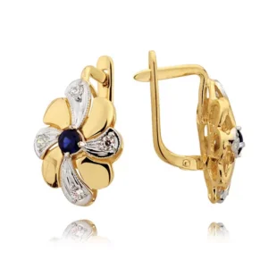 Subtelne kolczyki stworzone z myślą o komforcie noszenia.