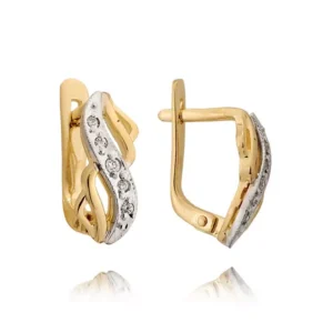 Delikatne kolczyki idealne do codziennej i wieczorowej stylizacji.