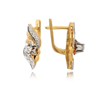 Subtelne kolczyki stworzone z myślą o komforcie noszenia.