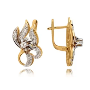 Delikatne kolczyki idealne do codziennej i wieczorowej stylizacji.