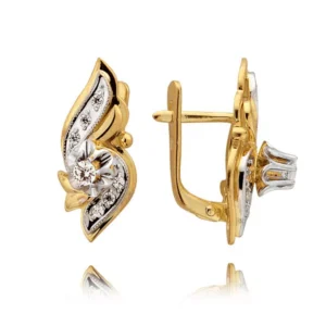 Delikatne kolczyki idealne do codziennej i wieczorowej stylizacji.