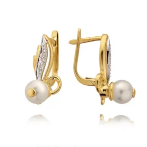 Delikatne kolczyki idealne do codziennej i wieczorowej stylizacji.