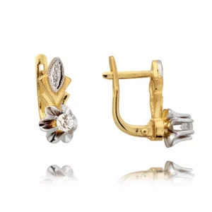 Subtelne kolczyki stworzone z myślą o komforcie noszenia.