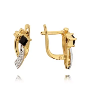 Subtelne kolczyki stworzone z myślą o komforcie noszenia.