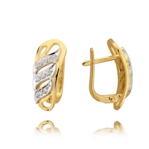 Delikatne kolczyki idealne do codziennej i wieczorowej stylizacji.