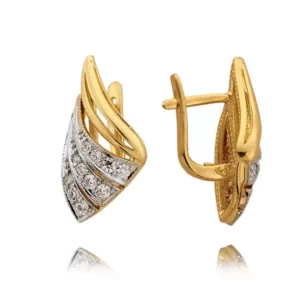 Subtelne kolczyki stworzone z myślą o komforcie noszenia.