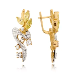 Delikatne kolczyki idealne do codziennej i wieczorowej stylizacji.