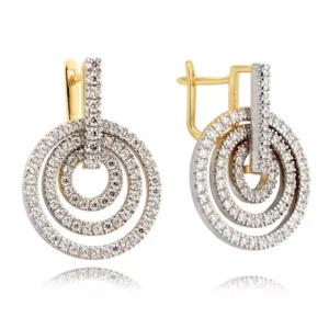 Delikatne kolczyki idealne do codziennej i wieczorowej stylizacji.