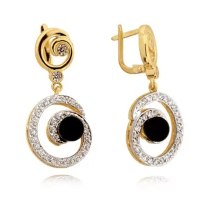 Subtelne kolczyki stworzone z myślą o komforcie noszenia.