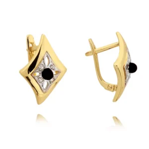 Delikatne kolczyki idealne do codziennej i wieczorowej stylizacji.