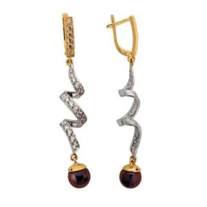 Kobieca biżuteria podkreślająca naturalny blask kamieni.