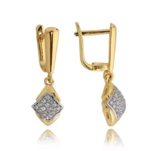 Delikatne kolczyki idealne do codziennej i wieczorowej stylizacji.