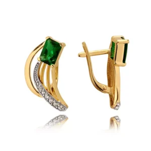 Subtelne kolczyki stworzone z myślą o komforcie noszenia.