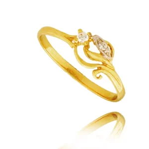 Stylowy pierścionek o eleganckiej i kobiecej formie.