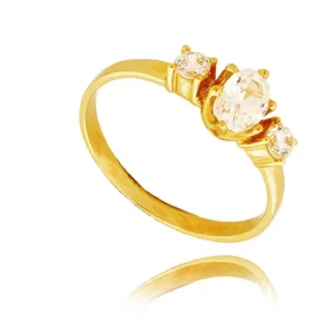 Klasyczny pierścionek idealny na każdą okazję.