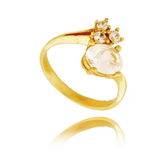 Klasyczny pierścionek idealny na każdą okazję.