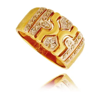 Elegancki pierścionek będący doskonałym dodatkiem do stylizacji.