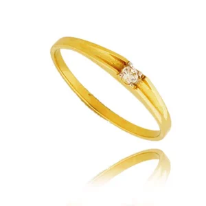 Klasyczny pierścionek idealny na każdą okazję.