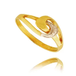 Klasyczny pierścionek idealny na każdą okazję.