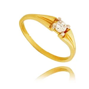 Klasyczny pierścionek idealny na każdą okazję.