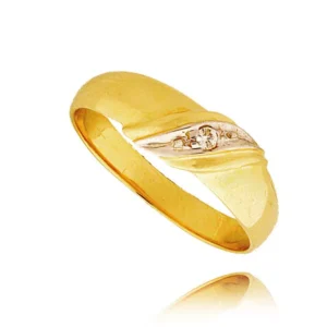 Ponadczasowy pierścionek o luksusowym wyglądzie.