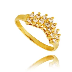 Elegancki pierścionek będący doskonałym dodatkiem do stylizacji.