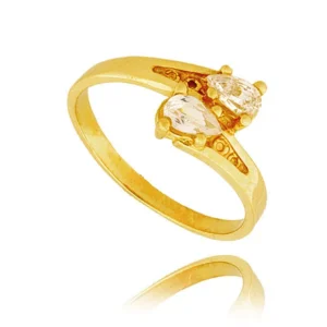 Klasyczny pierścionek idealny na każdą okazję.