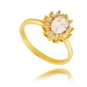 Elegancki pierścionek będący doskonałym dodatkiem do stylizacji.