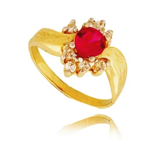 Złoty pierścionek stworzony z myślą o codziennym komforcie.