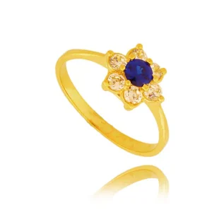 Złoty pierścionek stworzony z myślą o codziennym komforcie.