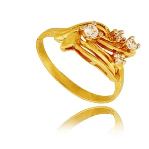 Ponadczasowy pierścionek o luksusowym wyglądzie.