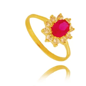 Ponadczasowy pierścionek o luksusowym wyglądzie.