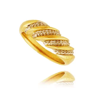 Elegancki pierścionek będący doskonałym dodatkiem do stylizacji.